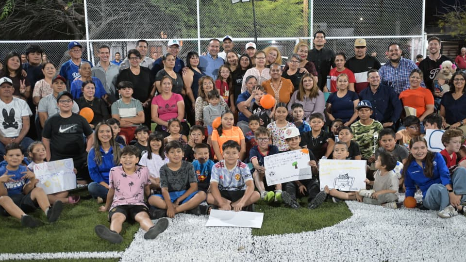 Antonio Astiazarán entrega rehabilitación del Parque Tabachines en Hermosillo