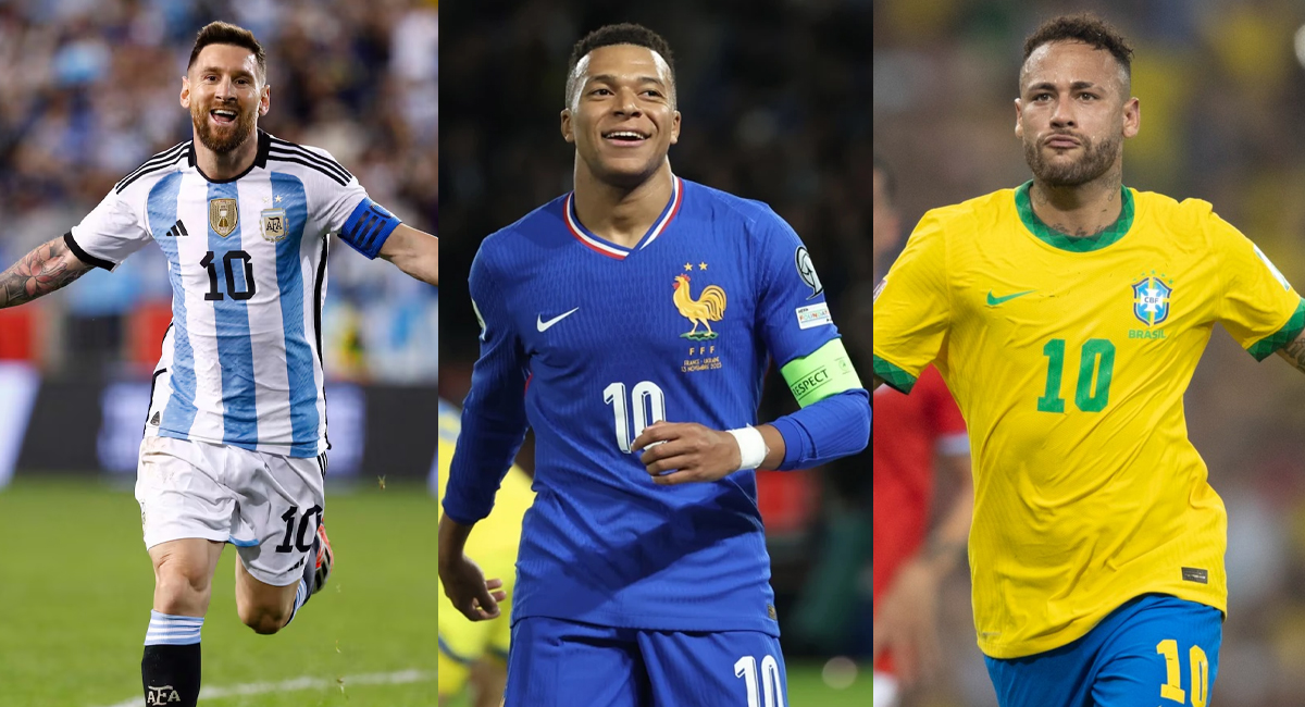 Argentina, Francia y Brasil, encabezan la lista de selecciones favoritas al título en el Mundial 2026