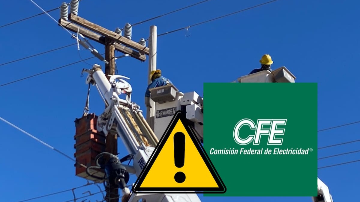 CFE suspenderá servicio eléctrico en dos colonias de Hermosillo.