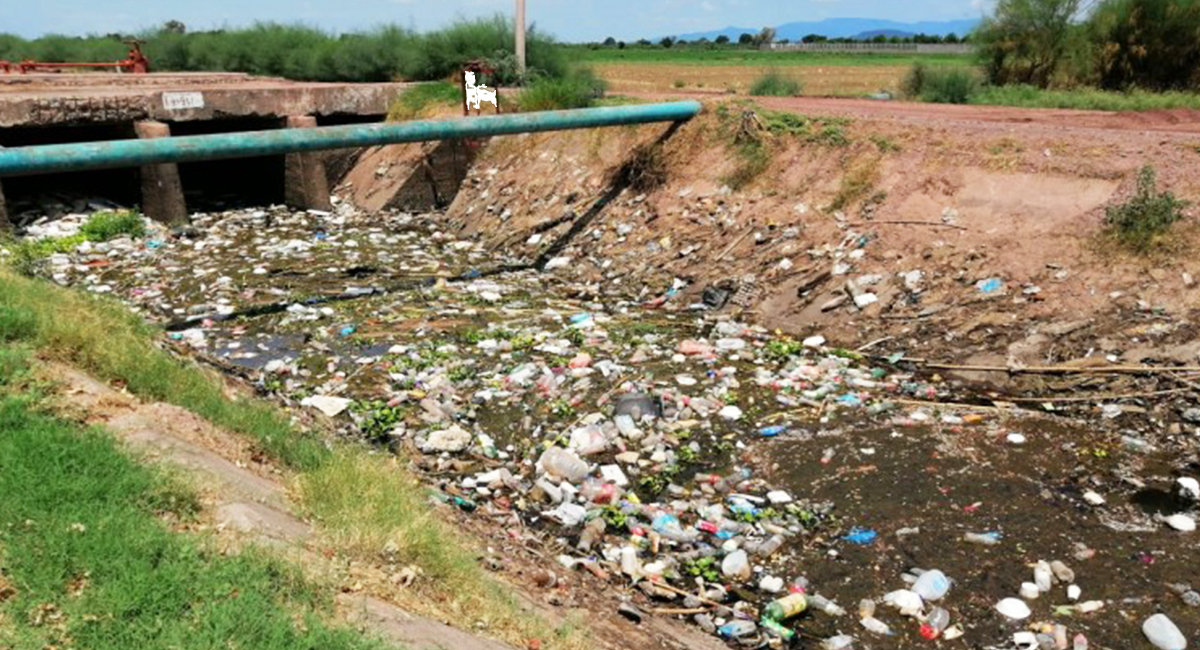 Javier Lamarque llama a no arrojar basura a canales ante la llegada de lluvias