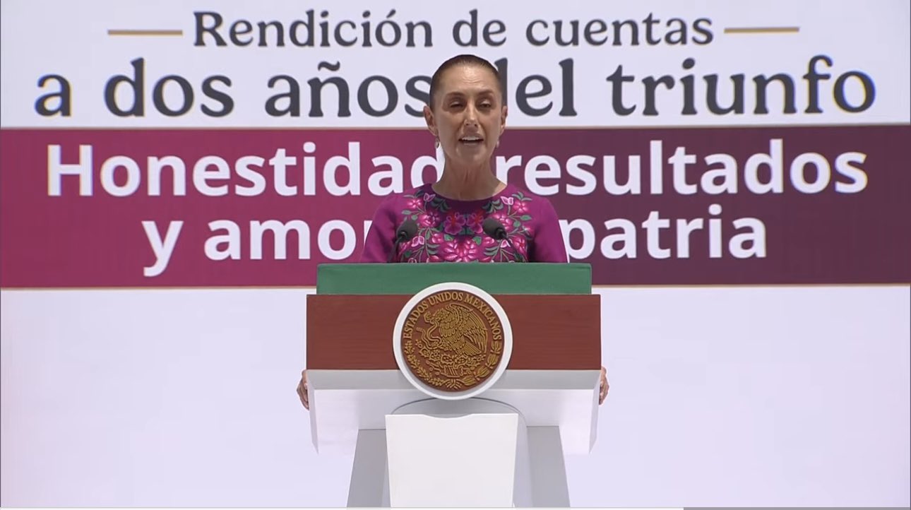 Claudia Sheinbaum lanza crítica a Vicente Fox, Felipe Calderón y Zedillo por narcogobierno.