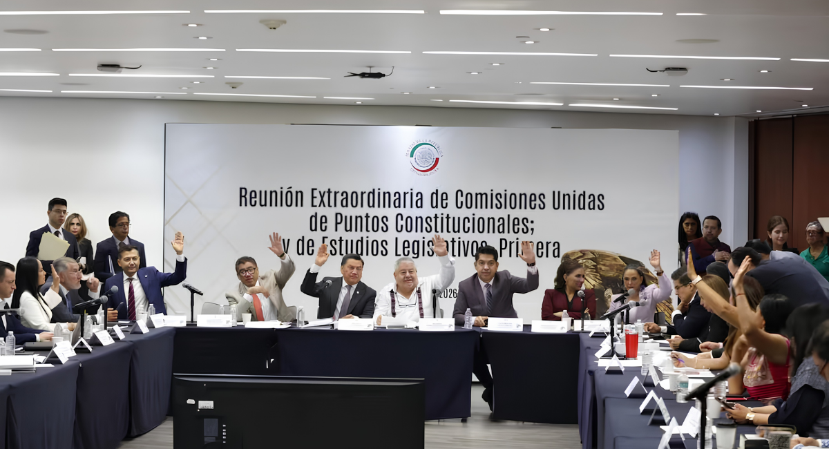 Comisiones del Senado aprueban reforma que aplaza la elección judicial hasta 2028