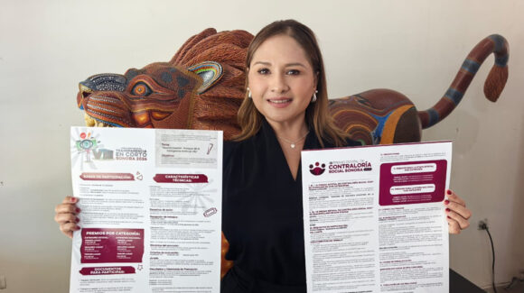 Sonora: Convocan a concurso estatal de contraloría social con premios de hasta 100 mil pesos