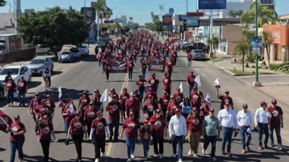 Con más de ocho mil participantes, Cajeme celebra el Día del Trabajo