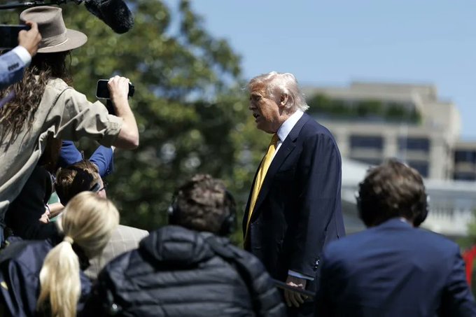 Presidente Donald Trump se sometió a un tercer chequeo médico de su segundo mandato.