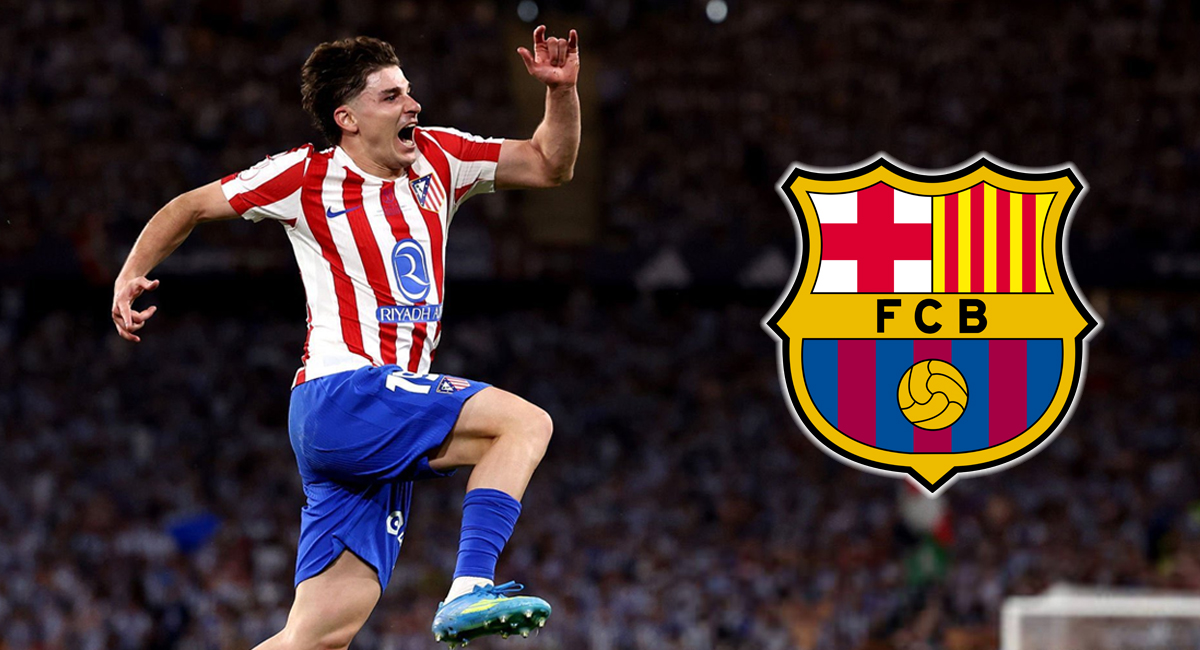 El Barcelona sostuvo la primera reunión para fichar a Julián Álvarez del Atlético de Madrid