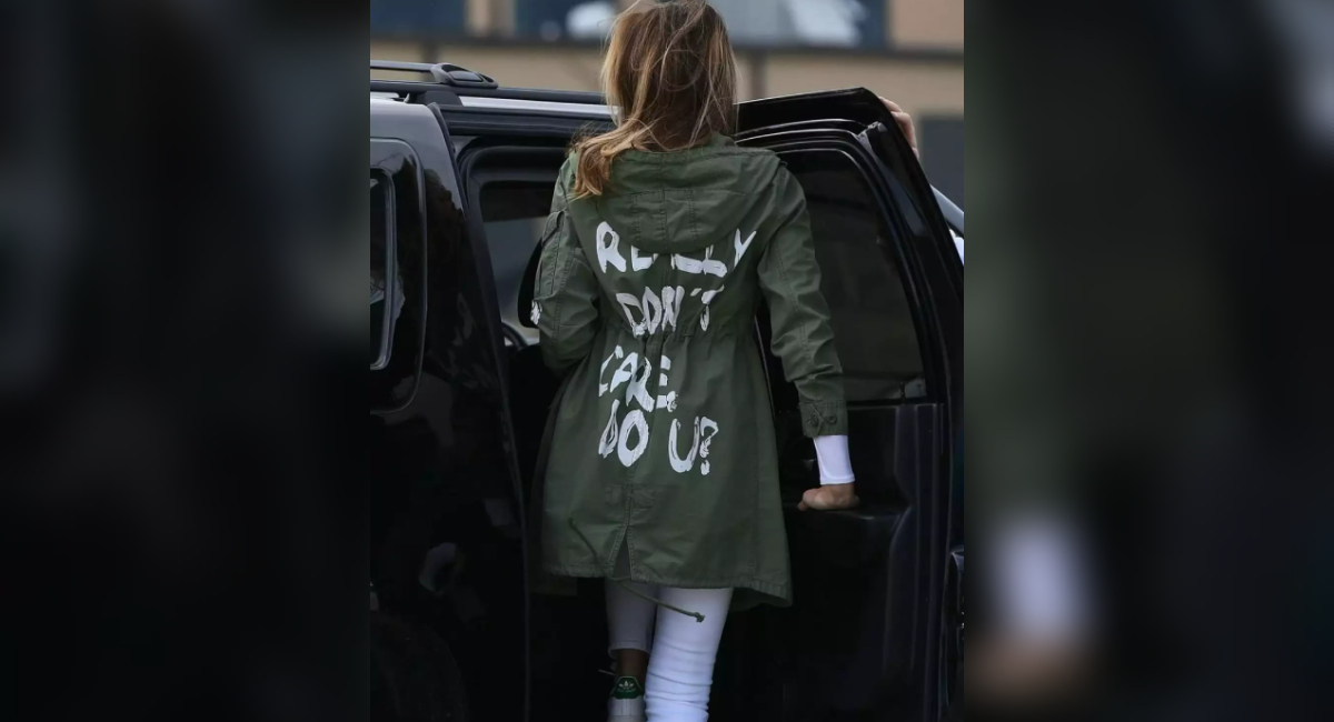 El abrigo de Melania Trump que desató las críticas de Meryl Streep