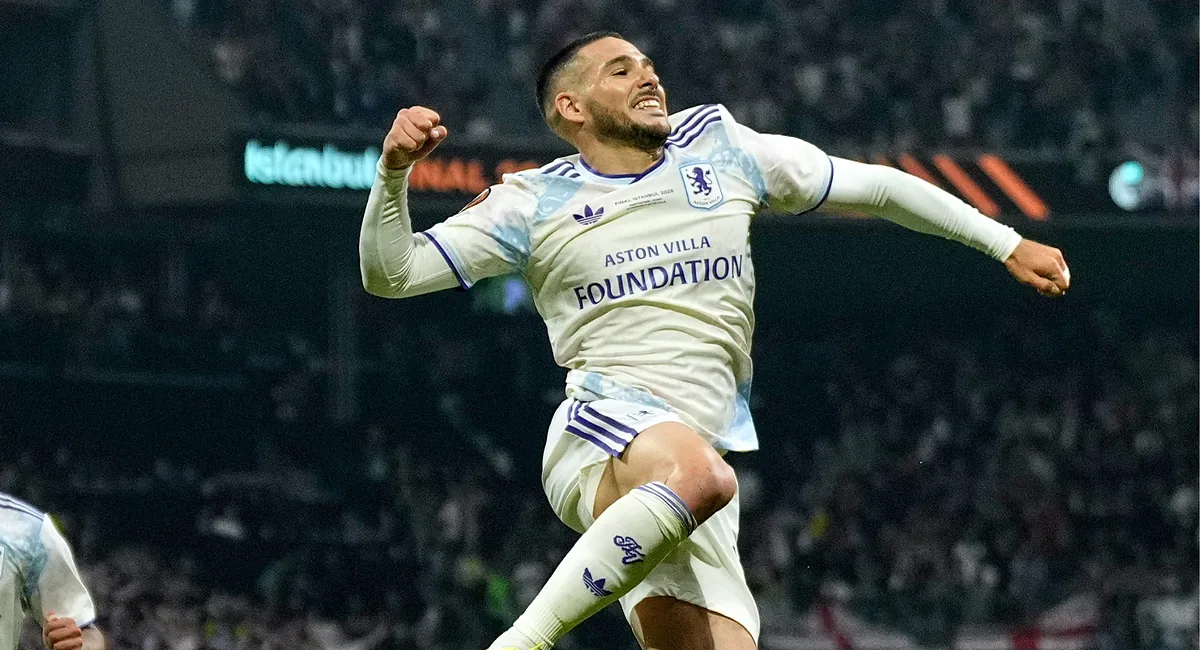 Emiliano Buendía se llevó el premio al mejor gol de la Europa League en la edición 2025-2026