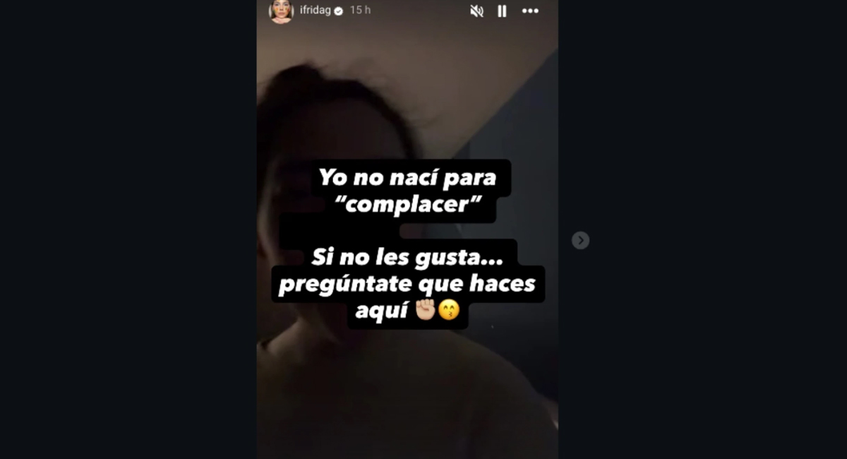 Frida Sofía comparte inesperado mensaje