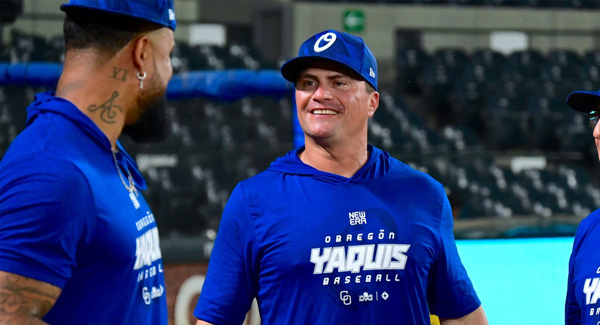 Álvarez estuvo al frente de los Yaquis de Obregón la campaña pasada de la LMP