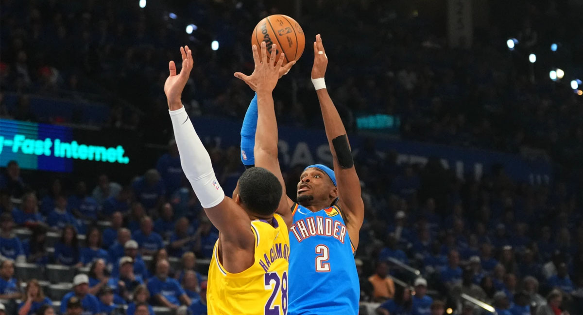 Shai Gilgeous-Alexander también contribuyó a la victoria
