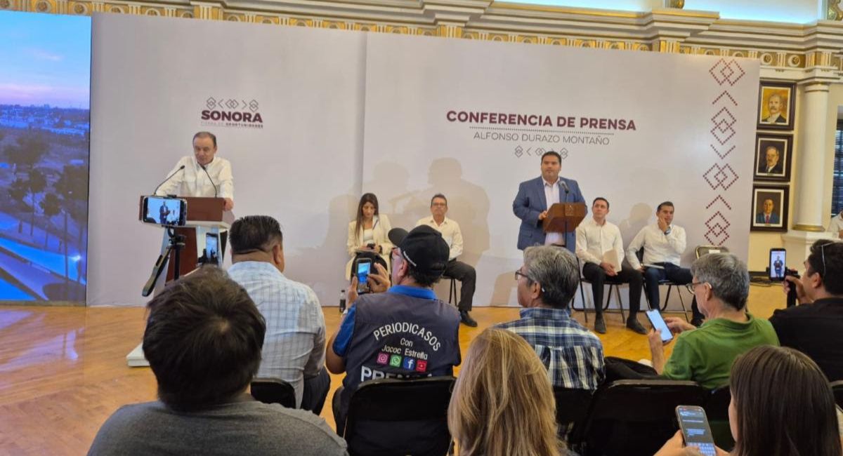 Gobernador de Sonora, Alfonso Durazo, anuncia nueva línea recreativa La Sauceda