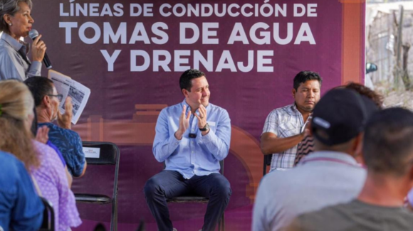 Gobierno de Sonora beneficia a cientos de familias con nueva red de agua potable en Hermosillo