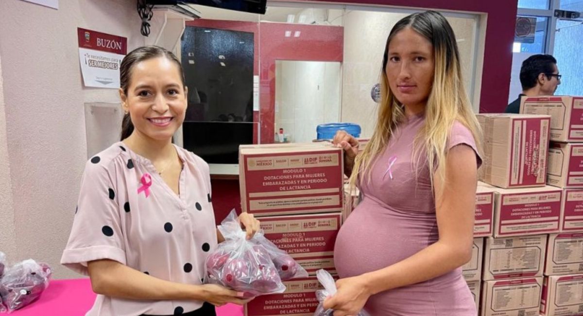Gobierno de Sonora destina 15 millones de pesos para fortalecer la nutrición en madres embarazadas
