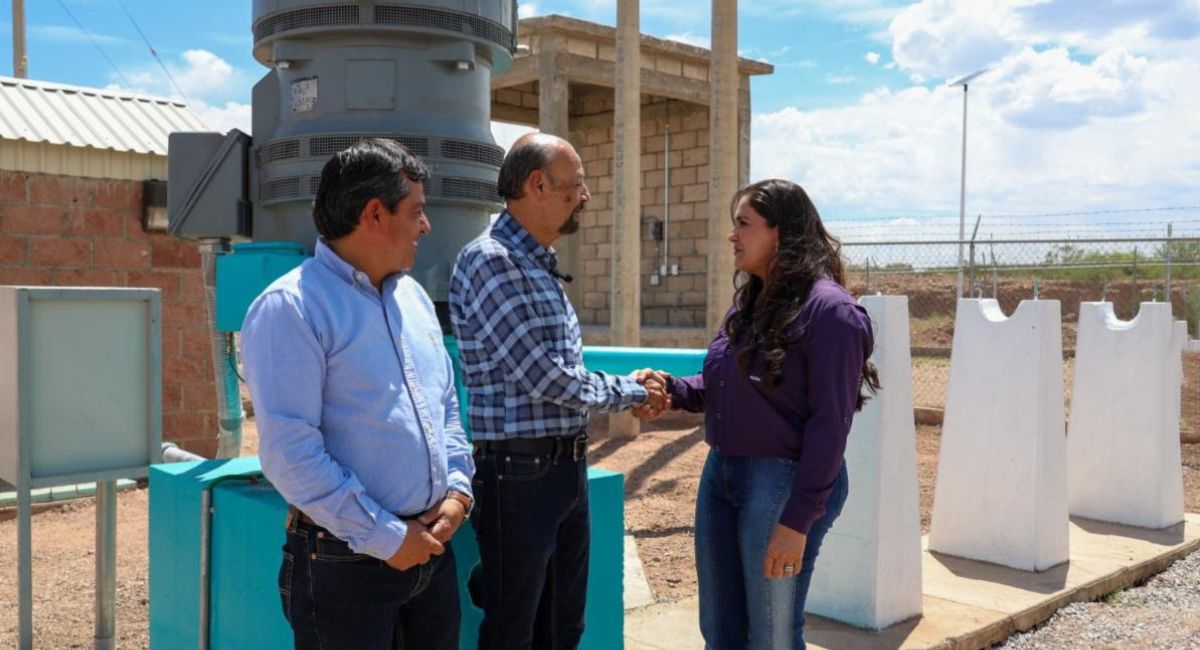 Gobierno de Sonora refuerza infraestructura hídrica para asegurar abasto en Agua Prieta