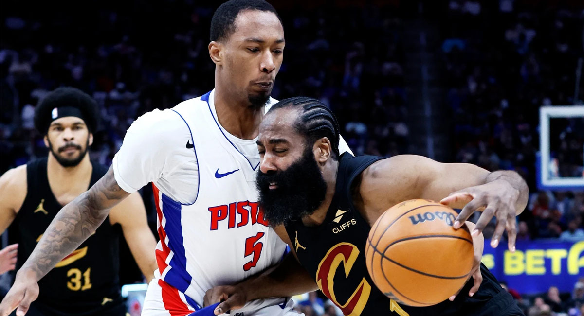 Harden pudo contribuir muy poco a la ofensiva para los Cavaliers