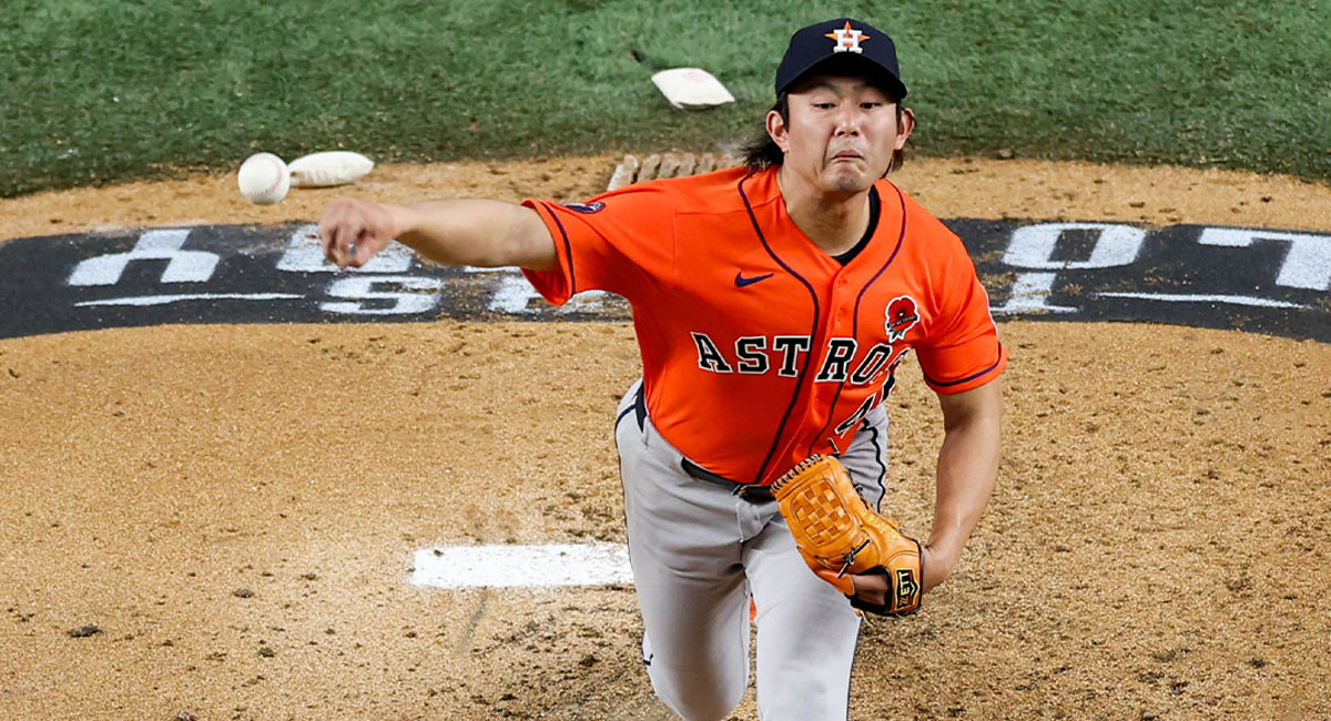 El japonés retiró los primeros seis capítulos para los Astros