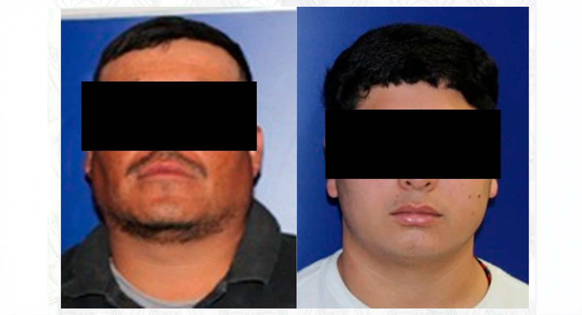 Los dos hombres detenidos, Alex Antonio 'N' y Pedro Antonio 'N'