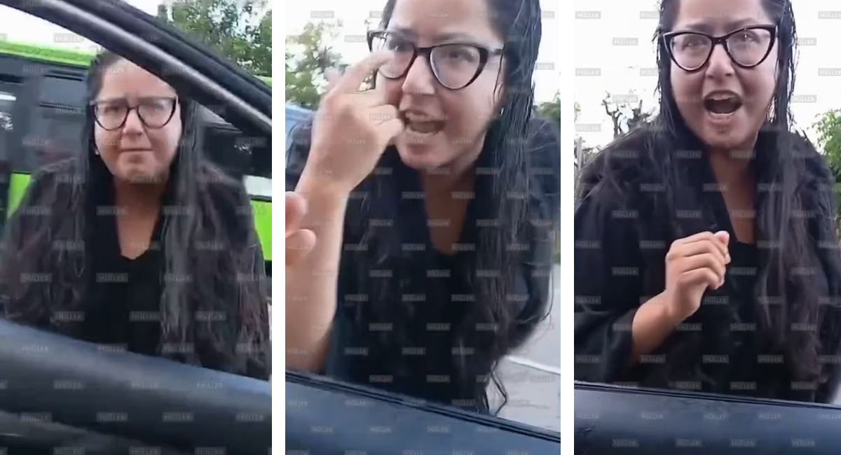 VIDEO: mujer golpea auto de hombre tras accidente vehicular en CDMX y la apodan ‘Lady Martillo’
