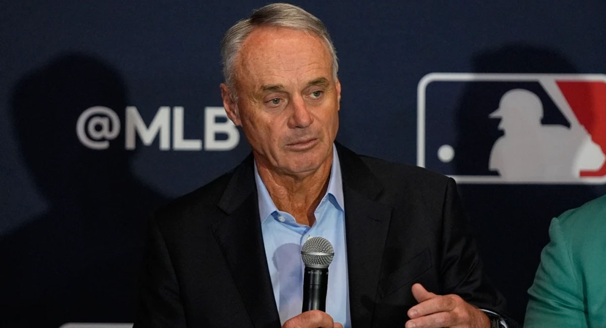 Rob Manfred, comisionado del beisbol de Grandes Ligas