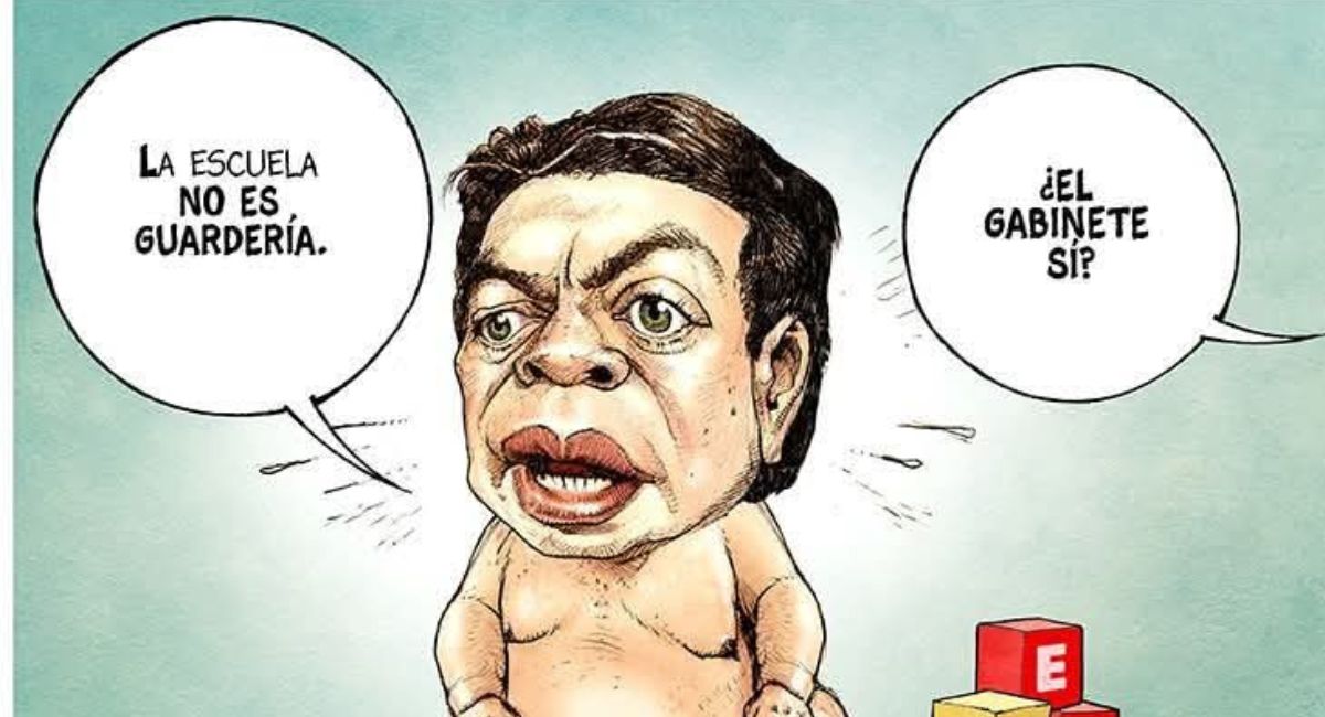 Mario Delgado protagoniza nuevas ilustraciones tras revés de la SEP en el calendario escolar 