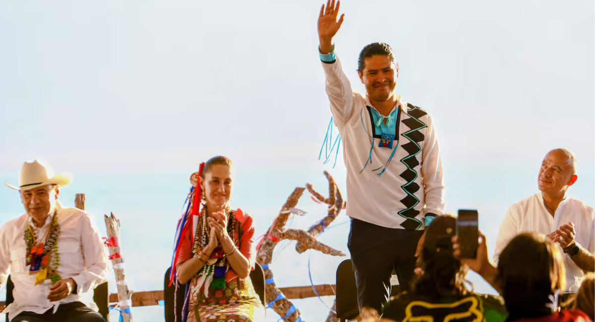 "Me dejó apantallada": Sheinbaum elogió al gobernador de la Tribu Seri tras su visita a Sonora
