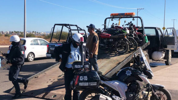 Se mantendrán operativos contra motocicletas sin placas: Lamarque Cano