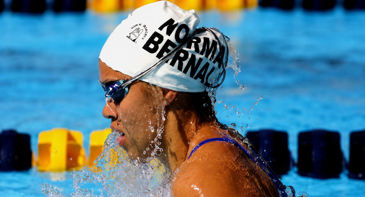 Norma se destacó como atleta de alto rendimiento