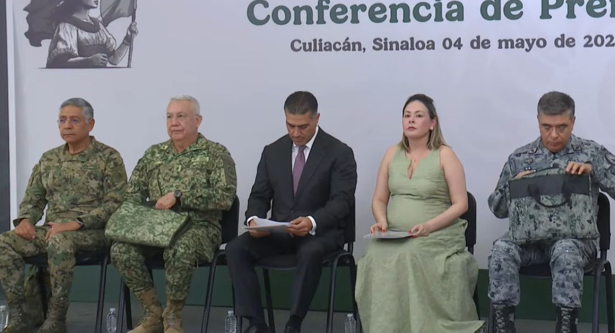 Omar García Harfuch refuerza el apoyo a la gobernadora interina de Sinaloa