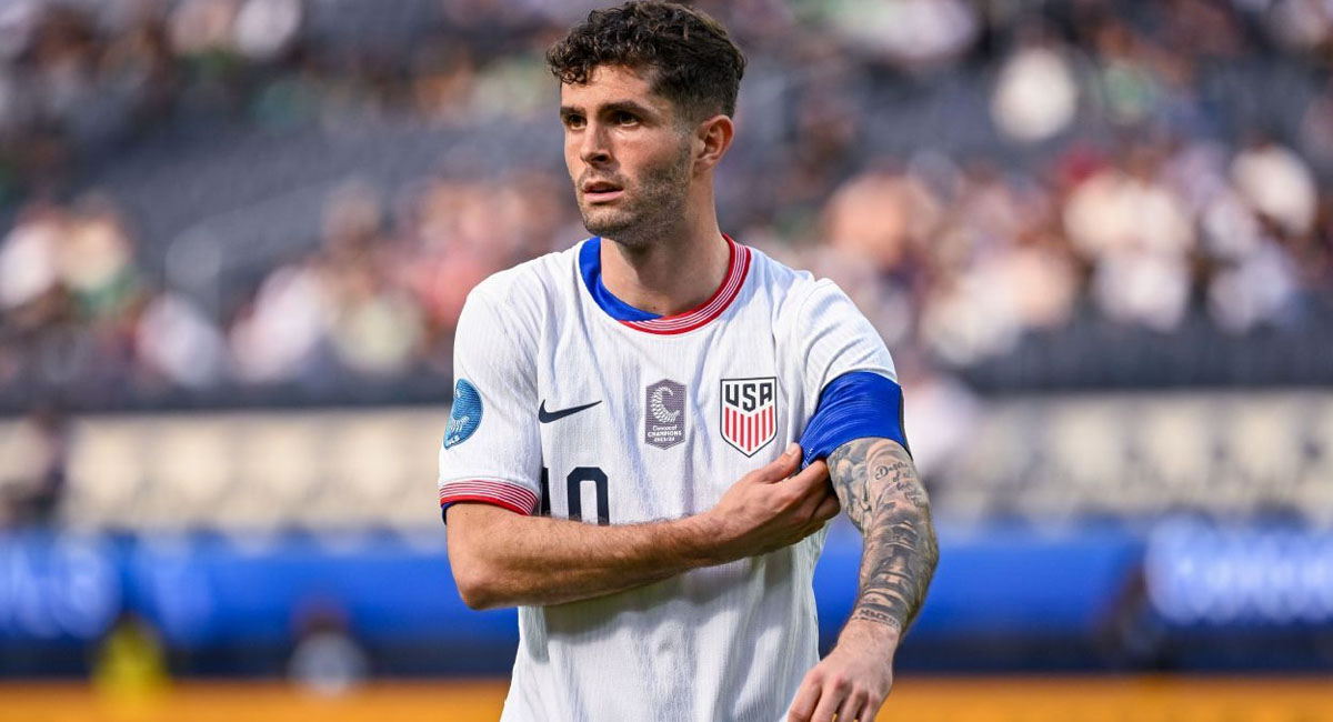 Pulisic volverá a disputar una Copa del Mundo con los Estados Unidos