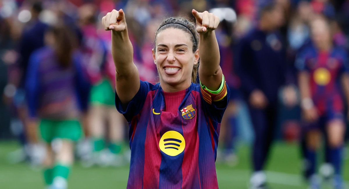 Putellas ganó toda clase de trofeos con el Barcelona