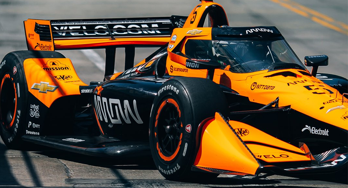 Patricio O'Ward inicará séptimo en el Detroit Gran Prix tras una complicada sesión de clasificación