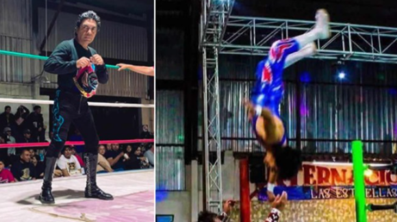 Luto en la lucha libre: muere el luchador Piloto Suicida durante una función en Chihuahua