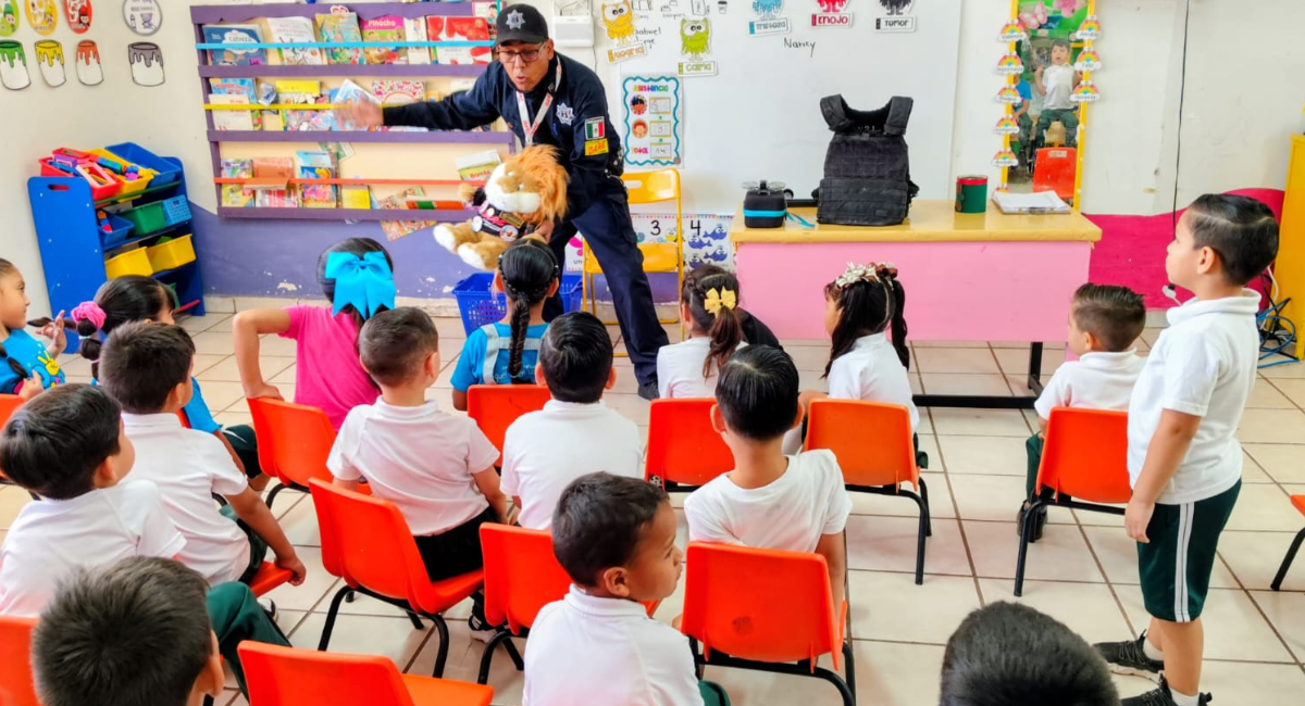 Promueven cultura de proximidad social con actividades preventivas en planteles educativos de Cajeme