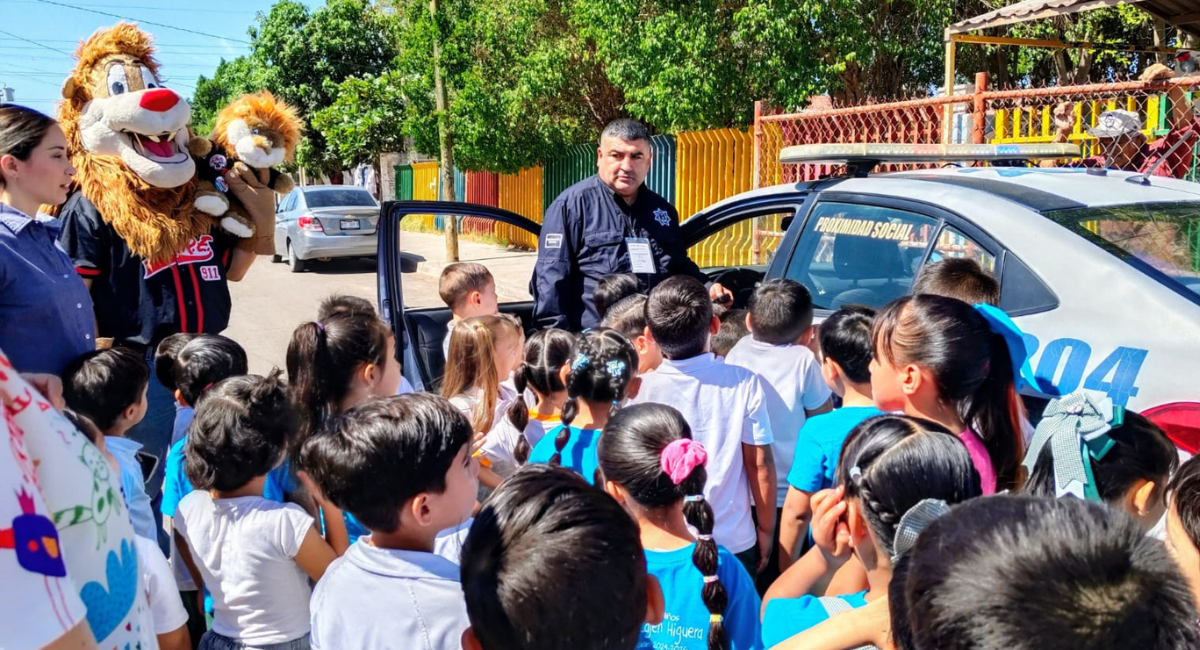 Promueven cultura de proximidad social con actividades preventivas en planteles educativos de Cajeme