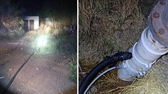 Detectan robo de agua en Navojoa y detienen a responsables; la usaban para campos agrícolas
