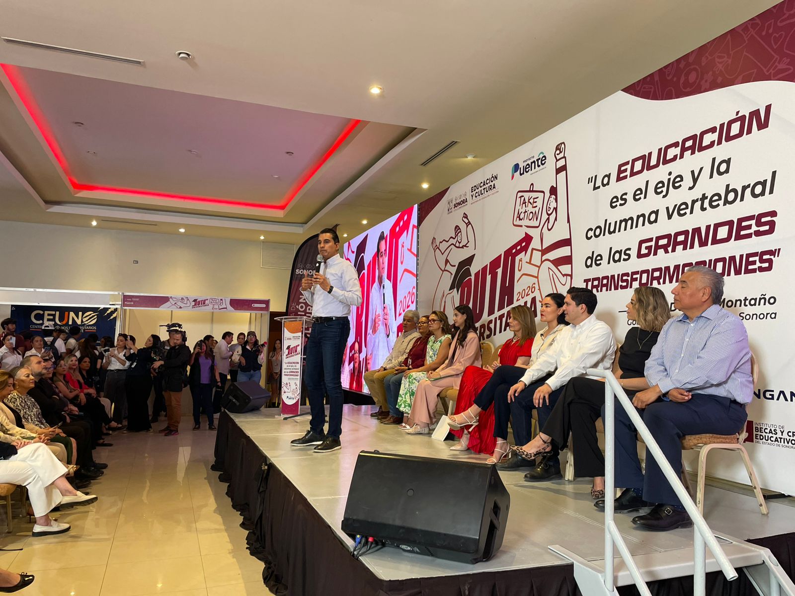 Realizó SEC la Ruta Universitaria para orientación de estudiantes