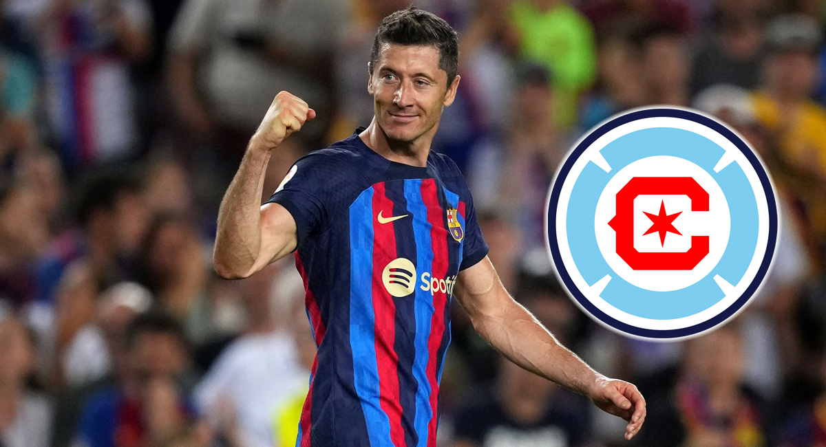 Robert Lewandowski podría convertirse en el nuevo jugador del Chicago Fire FC de la MLS