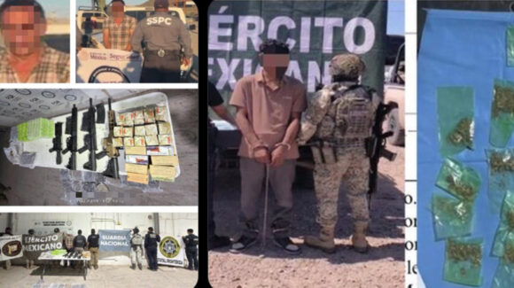 Gabinete de Seguridad de Durazo retira de circulación más de medio millón de dosis de droga en Sonora