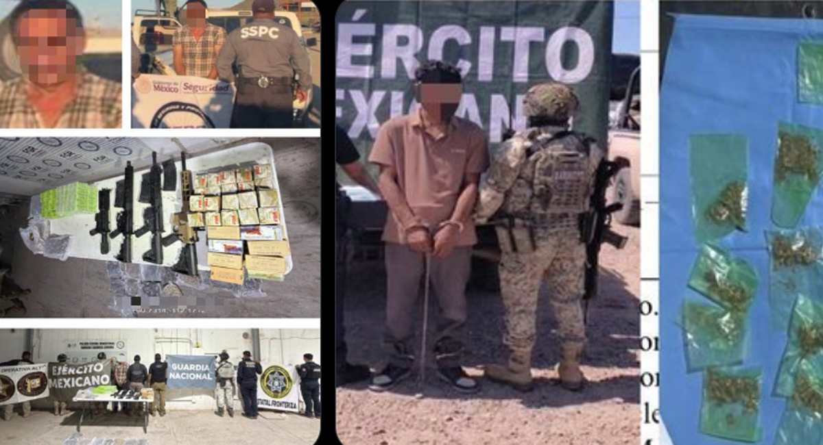 Gabinete de Seguridad de Durazo retira de circulación más de medio millón de dosis de droga en Sonora