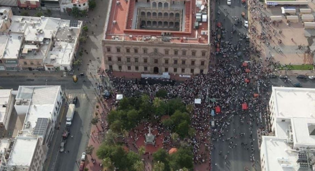 "Sé consecuente y ejerce la libertad de expresión": Sheinbaum critica a Maru Campos por frenar marcha de Morena