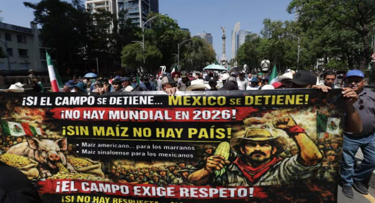 Segob llama a manifestantes campesinos a evitar bloqueos que afecten a terceros; reitera disposición al diálogo