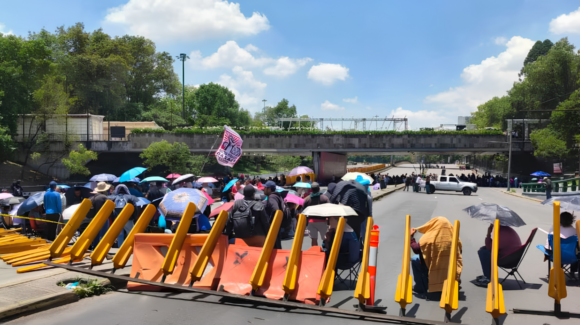 Segob pide a la CNTE priorizar el diálogo y retirar bloqueo de Circuito Interior en CDMX
