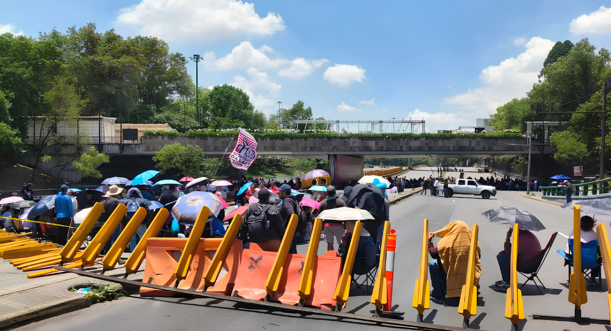 Segob pide a la CNTE priorizar el diálogo y retirar bloqueo de Circuito Interior en CDMX