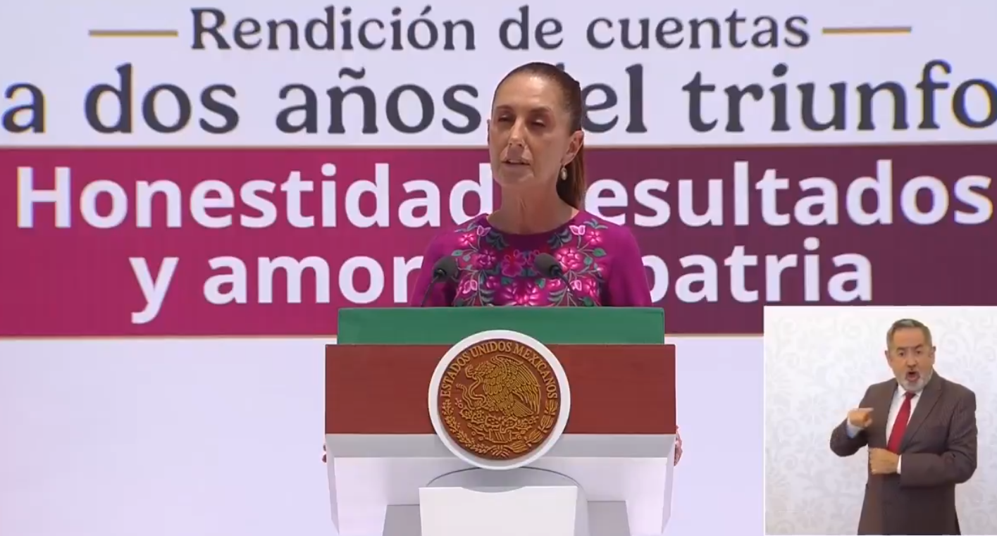 Sheinbaum destaca avance hacia la soberanía energética y fortalecimiento de Pemex y CFE