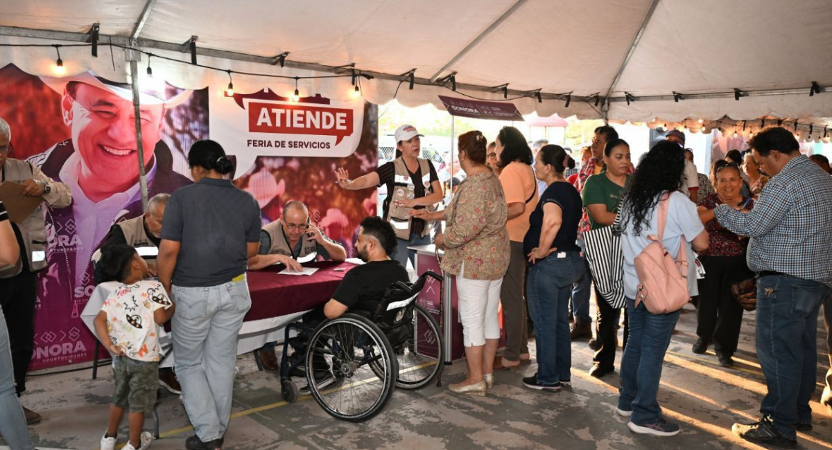 Sonora Atiende transforma la vida de las familias mediante acciones directas en su colonia: Paulina Ocaña