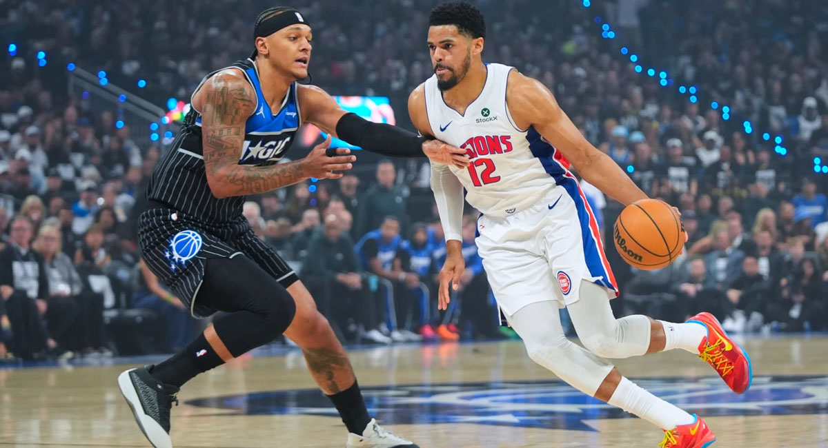 Tobias Harris también contribuyó al histórico regreso de los Pistons