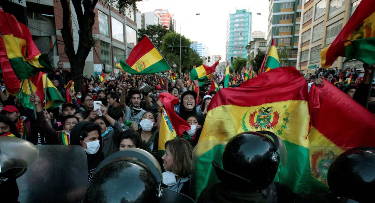 Trabajadores toman La Paz en protesta contra el Gobierno de Bolivia