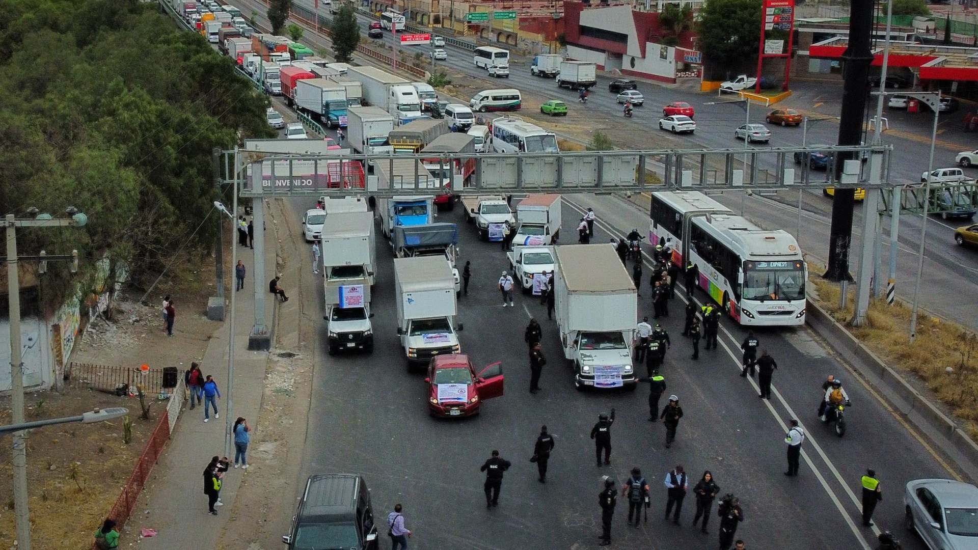 Transportistas y agricultores protestarán este jueves 20 de mayo en CDMX por demandas sin atender.