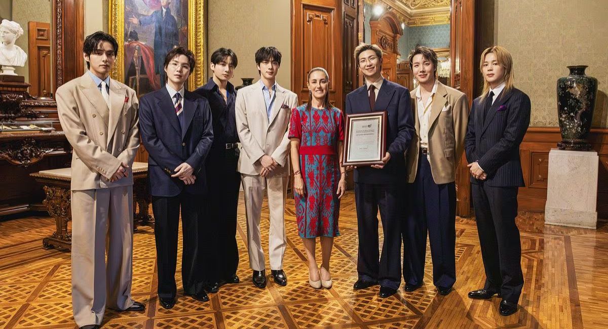 Video: BTS lanza el contenido exclusivo de su visita a Palacio Nacional